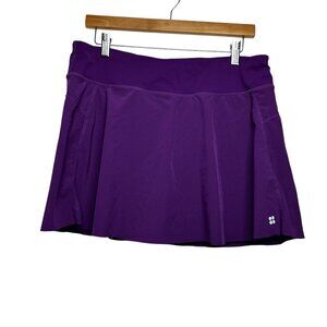 Sweaty Betty purple swift running tennis pickleball athleisure skort